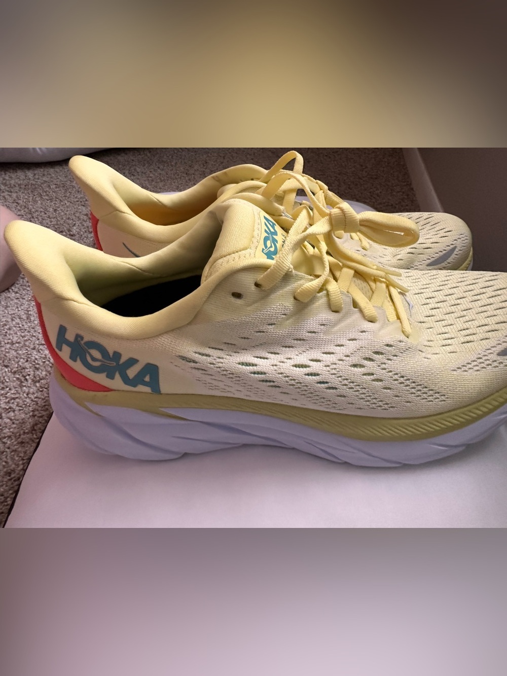 Hoka One One Clifton 8 NEW size 8.5 never worn - Picture 6 of 8